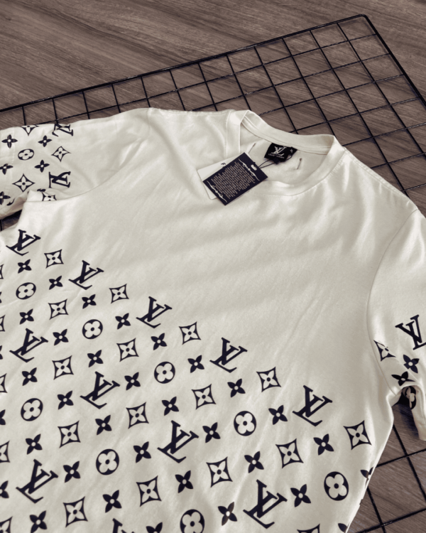 T-SHIRT LV DEGRADE BEGE - Image 3