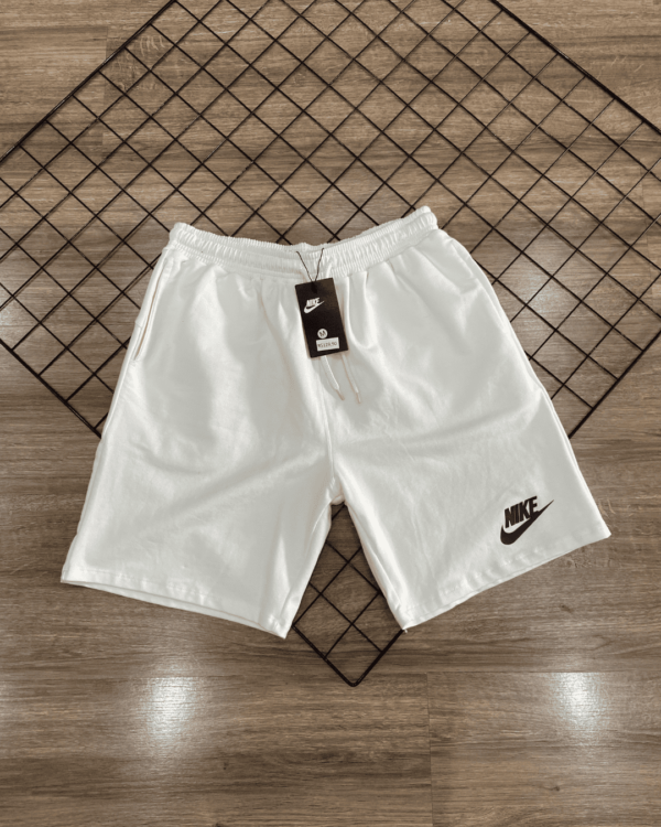 SHORTS NIKE MOLETOM BRANCO