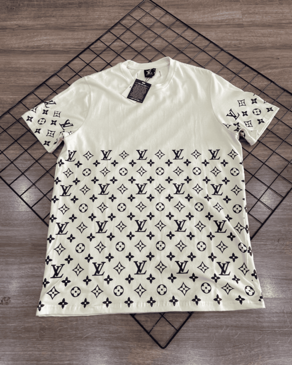 T-SHIRT LV DEGRADE BEGE