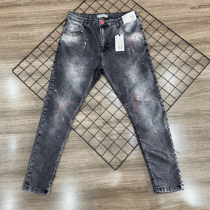 CALÇA JOGADOR BROW JEANS RISCADA