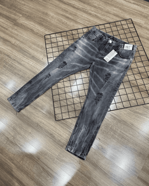 CALÇA JOGADOR BROW JEANS CINZA