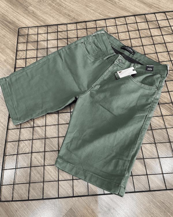 BERMUDA SARJA BOKKER VERDE MILITAR - Image 3