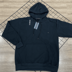 BLUSA TOMMY BASICA MOLETOM PRETO