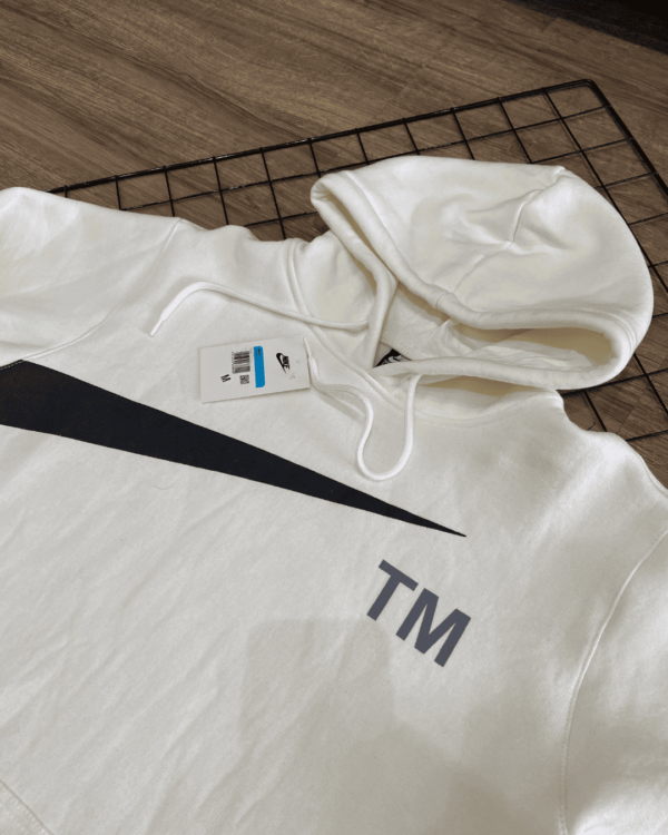 BLUSA NIKE FACAO MOLETOM OFF WHITE - Image 3