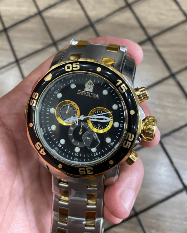 INVICTA PRO DRIVE FUNDO PRETO / DOURADO - Image 3