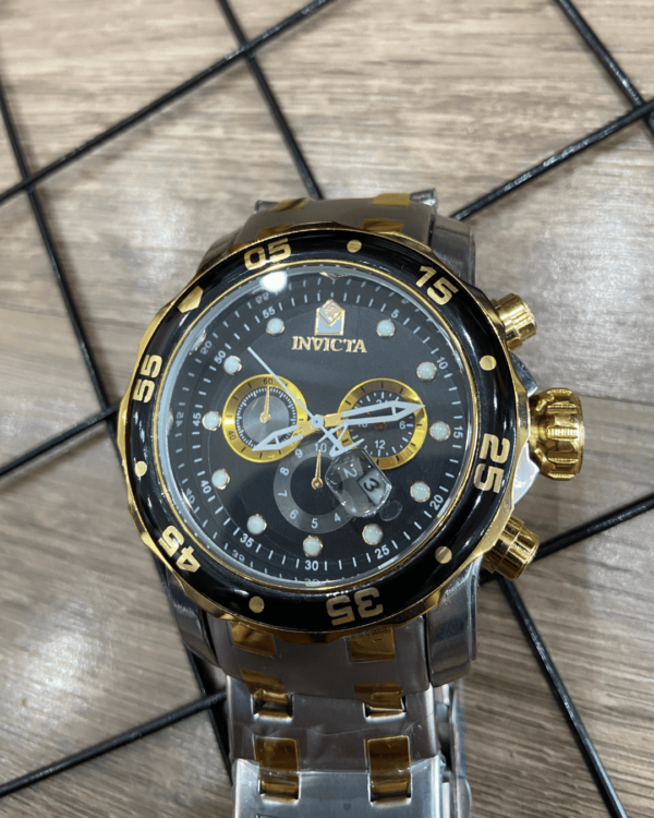 INVICTA PRO DRIVE FUNDO PRETO / DOURADO