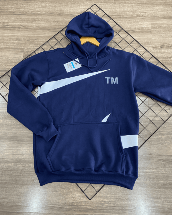 BLUSA NIKE FACAO MOLETOM AZUL MARINHO