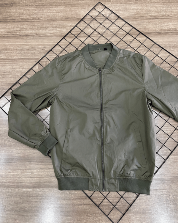 JAQUETA LISA - VERDE MILITAR