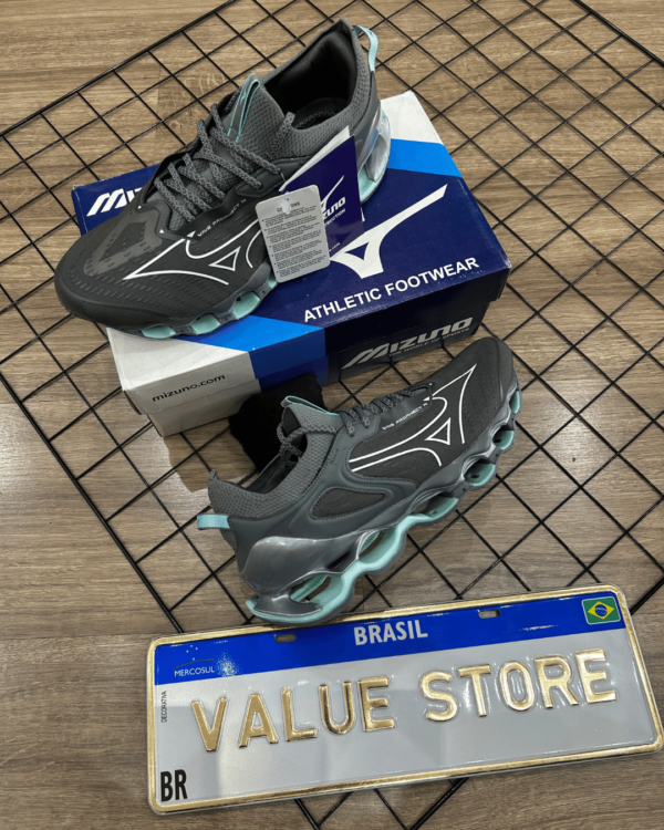 MIZUNO WAVE PROPHECY 14 CINZA / AZUL BEBE