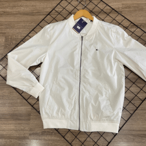 JAQUETA TOMMY HILFIGER OFF WHITE