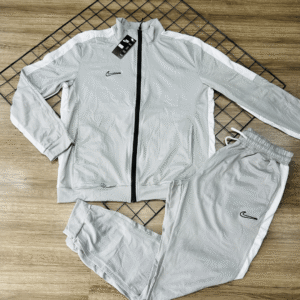 CONJUNTO MOLETOM NIKE ACADEMY CINZA 4565