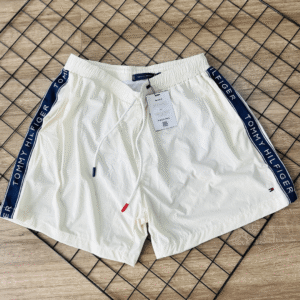 SHORTS TOMMY HILFIGER BRANCA TACTEL FORRADO 7065