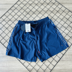 SHORTS TOMMY HILFIGER AZUL MARINHO TACTEL FORRADO 8075