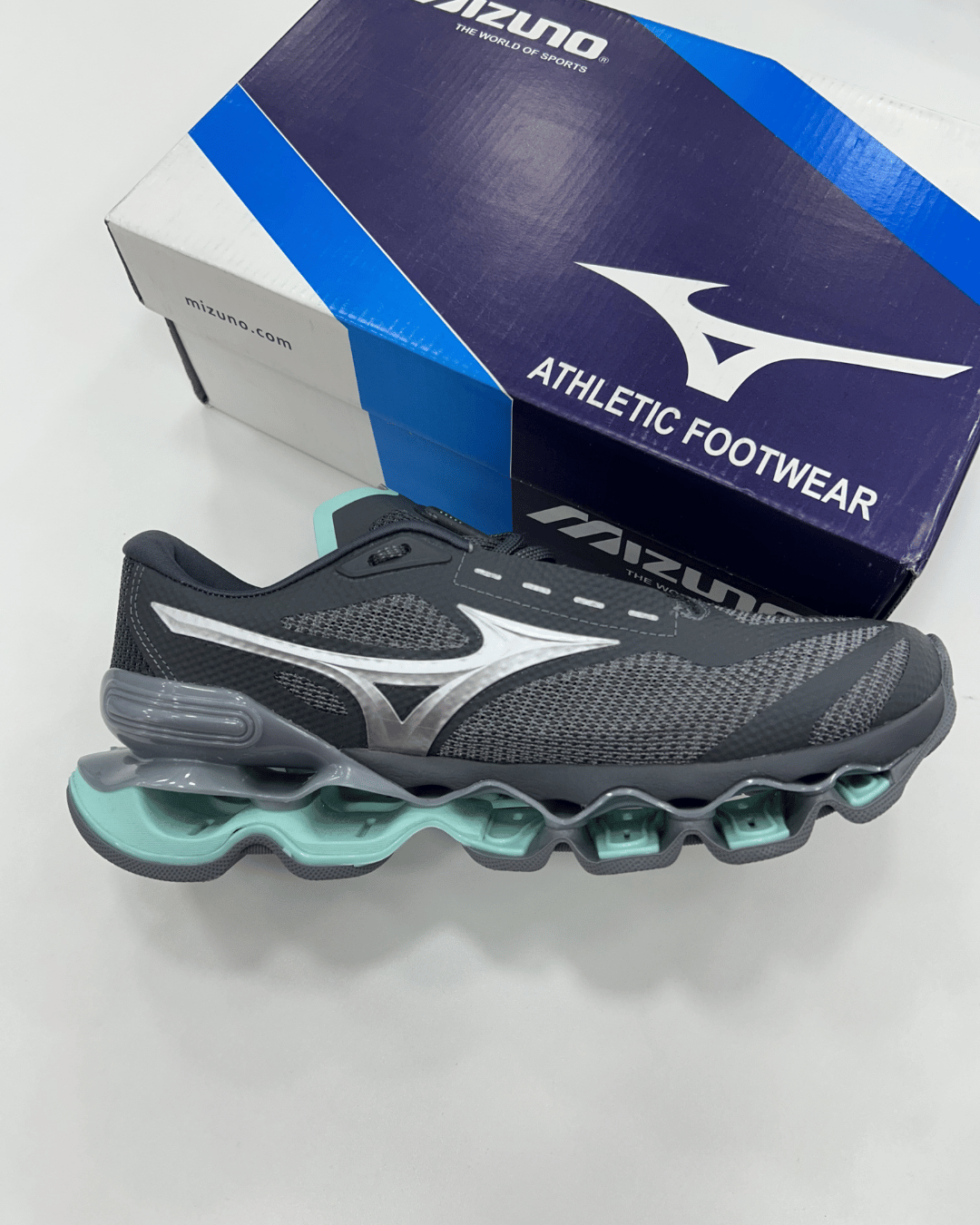 MIZUNO WAVE PROPHECY 15 CINZA/VENDE - Imagem 3