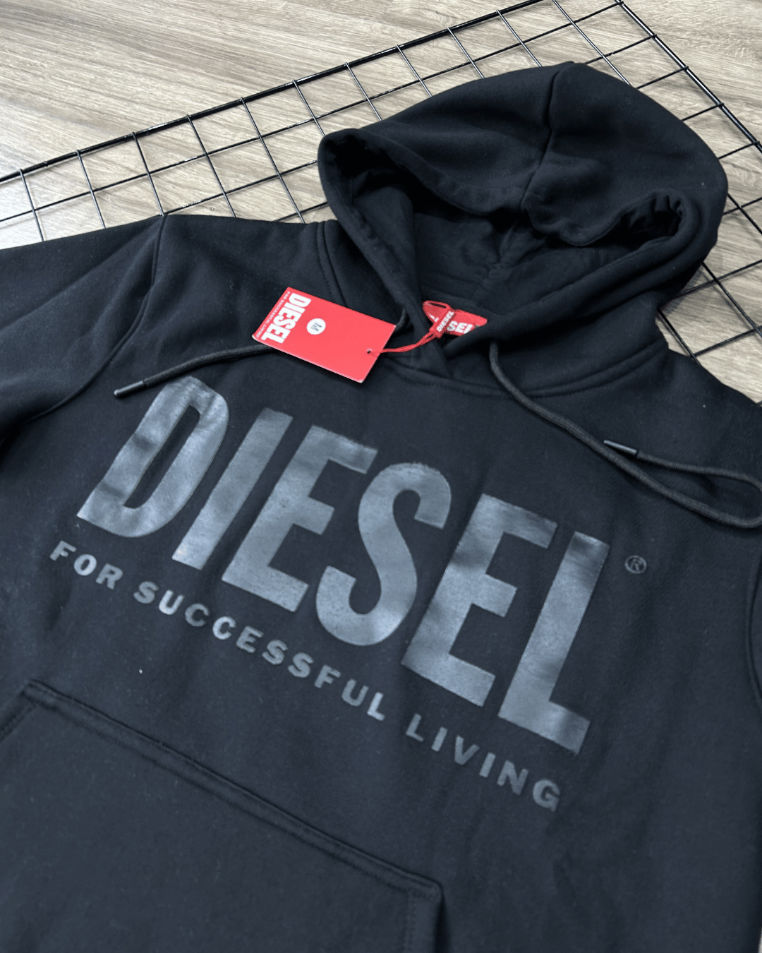 BLUSA MOLETOM DIESEL PRETO - Imagem 3