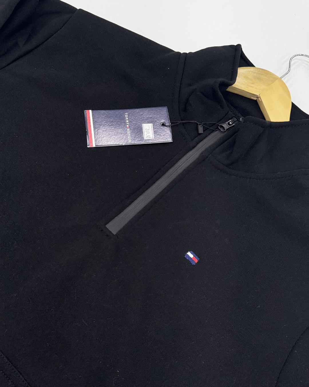 BLUSA MOLETOM TOMMY PRETO 9080 - Imagem 2