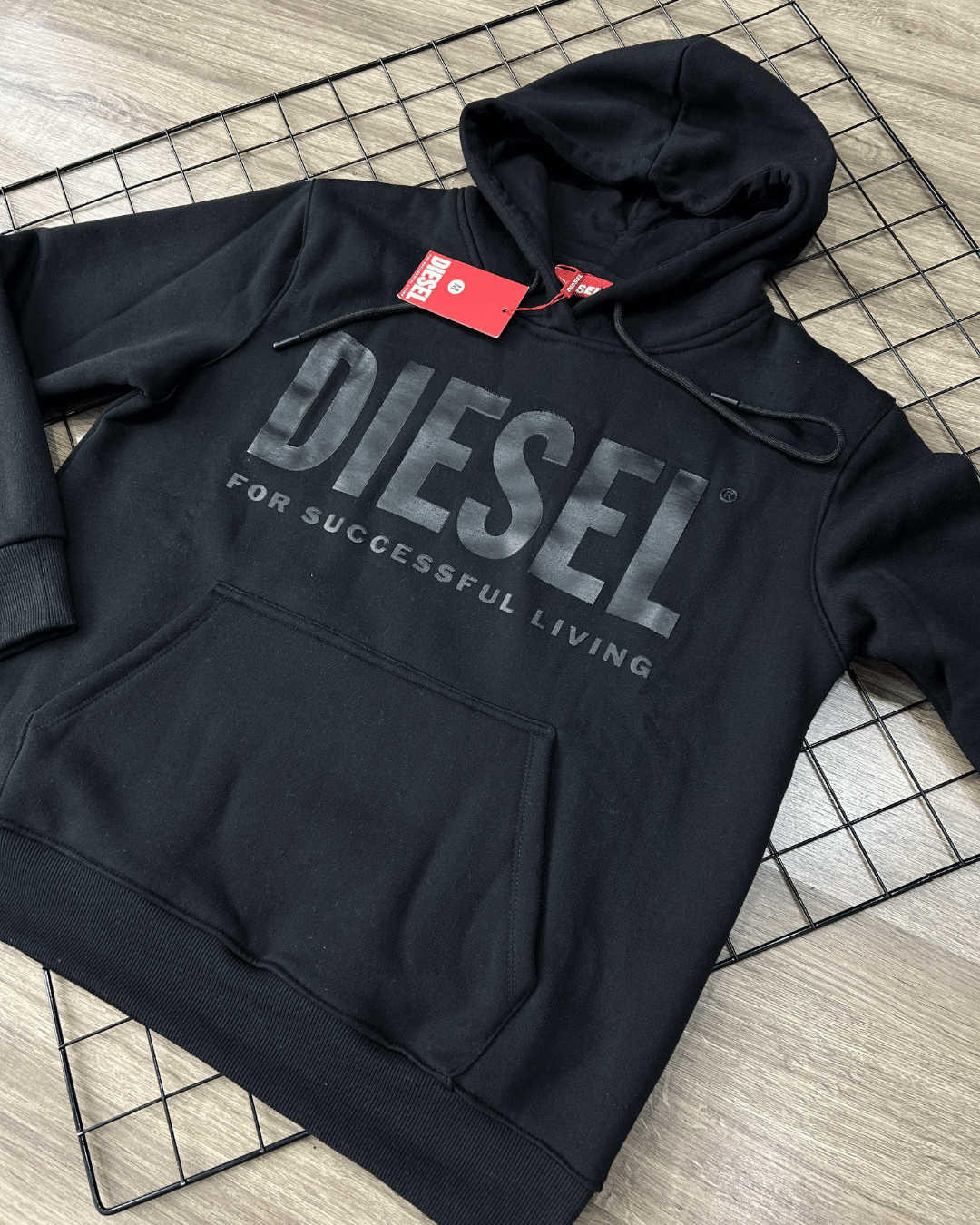 BLUSA MOLETOM DIESEL PRETO - Imagem 2