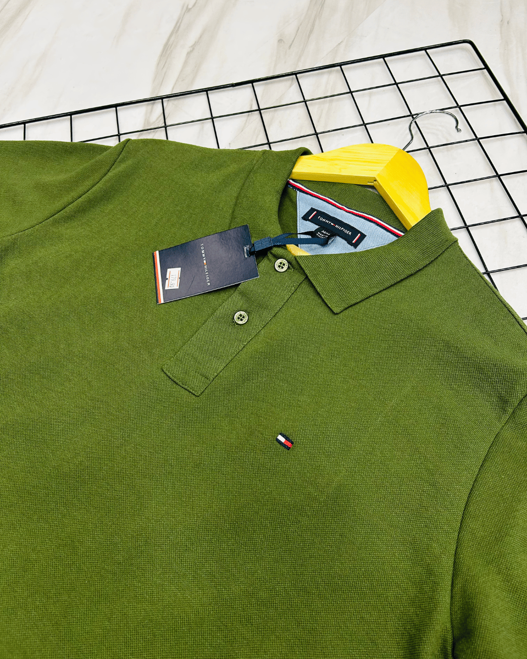 POLO TOMMY HILFIGER BASICA VERDE - Imagem 2