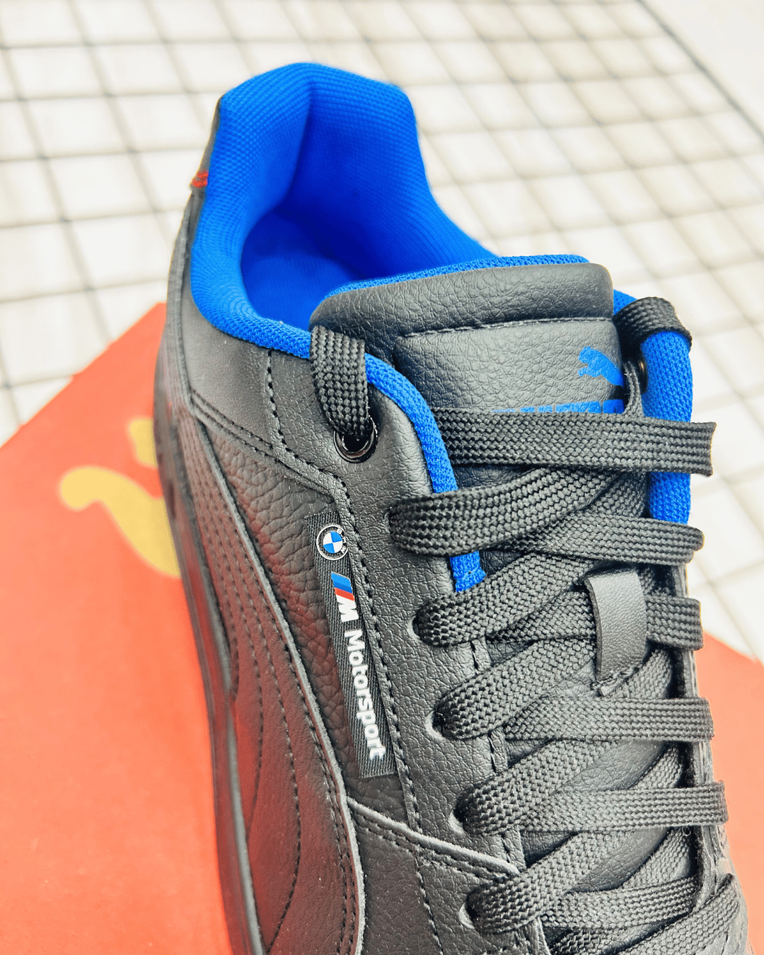 TÊNIS PUMA BMW CAVIN 3 ALL BLACK - Imagem 4