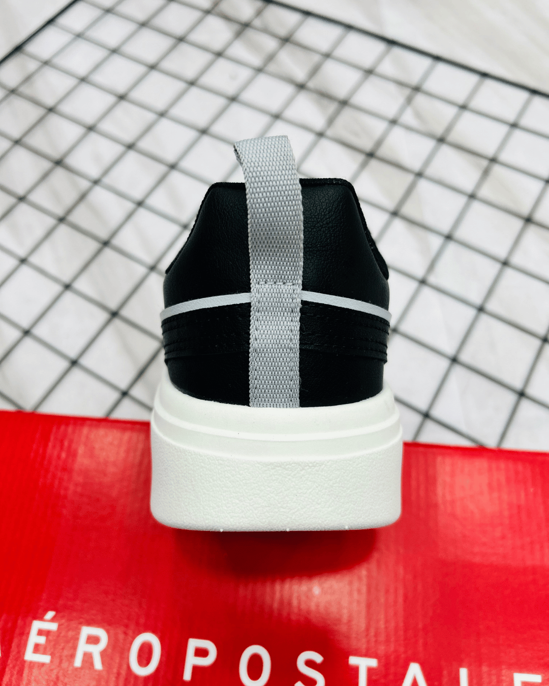 TÊNIS AEROPOSTALE PRETO/BRANCO 707070 - Imagem 4