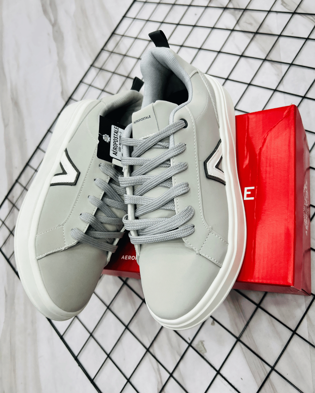 TÊNIS AEROPOSTALE CINZA/BRANCO 505050 - Imagem 2