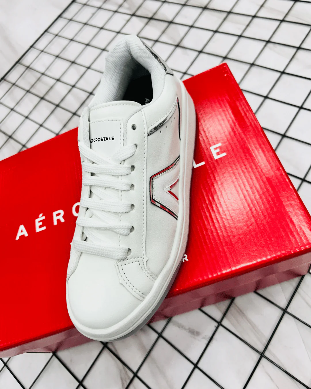 TÊNIS AEROPOSTALE BRANCO 2025 - Imagem 3