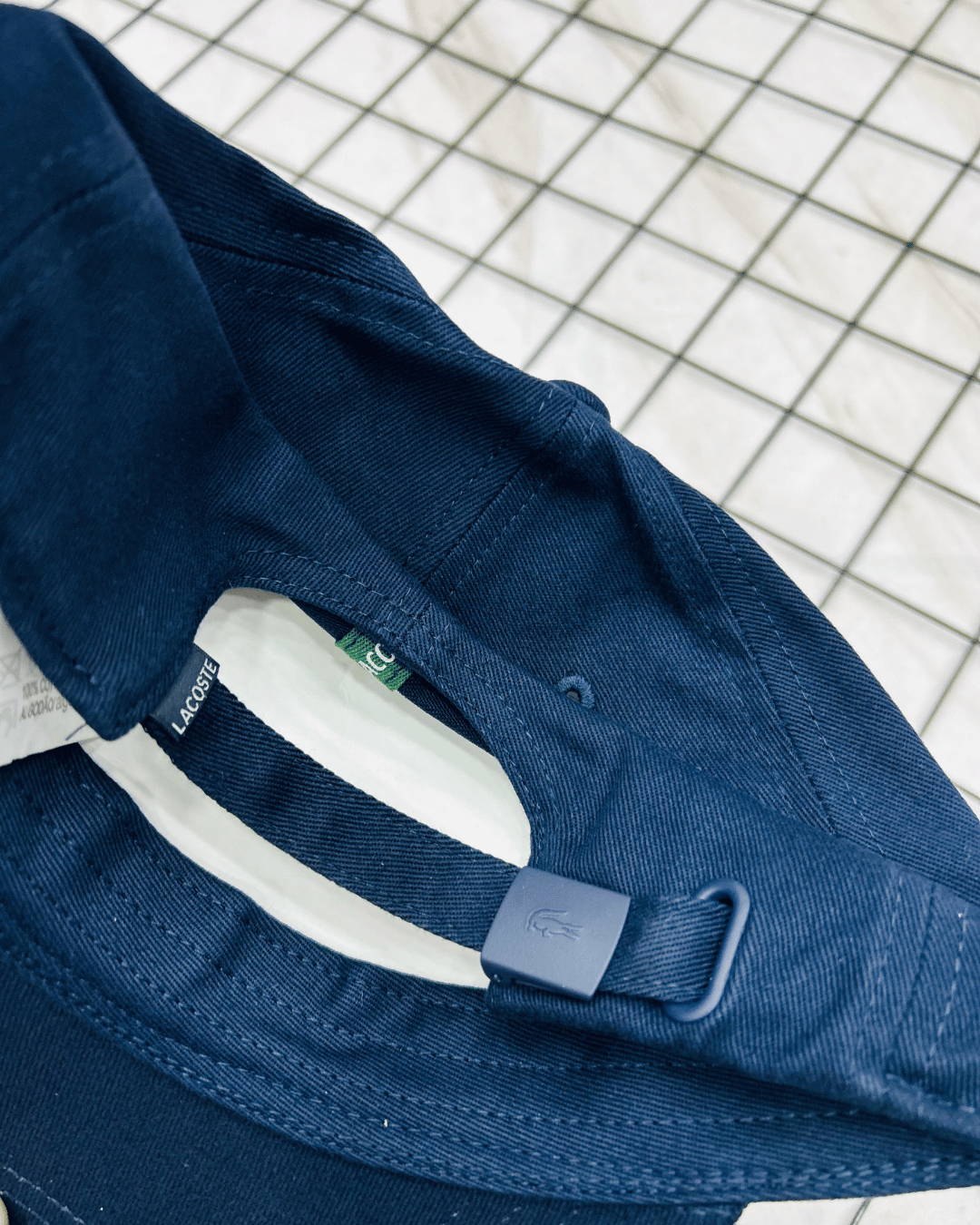 BONE LACOSTE BIG CROCO AZUL MARINHO 2026 - Imagem 3
